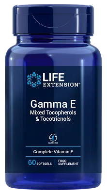 Life Extension Mezcla de Tocoferoles Y Tocotrienoles Gamma E EU 60 C&aacute;psulas Blandas