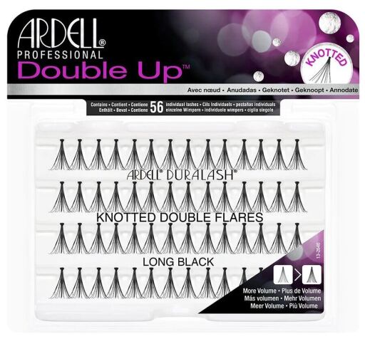 Ardell Double Up Knotted Individual Eyelashes Black