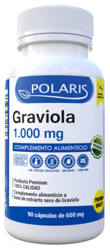 Polaris Graviola 1000 mg 90 Capsules