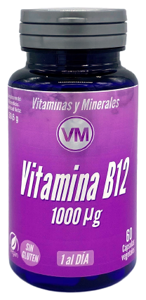 Ynsadiet Vitamin B12 1000 mg 60 Capsules