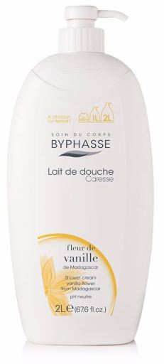 Byphasse Caresse Vanilla Flower Shower Gel