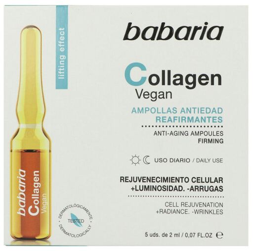 Babaria Collagen Vegan Intense Firming Ampoules 5 x 2 ml