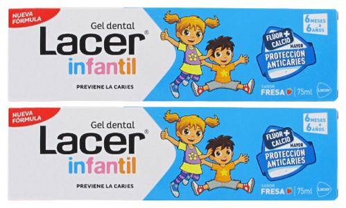 Duplo Lacer Infantil Gel Dental 75 ml 