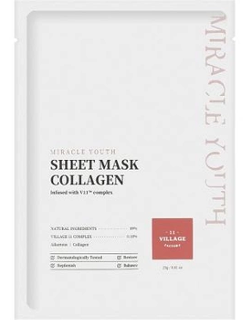 Village 11 Factory Miracle Youth Sheet Collagen Mask 23 gr