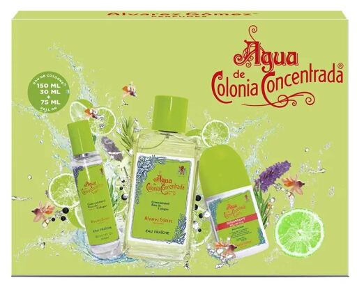 Alvarez G&oacute;mez Concentrated Cologne Eau Fra&icirc;che Set 3 pieces