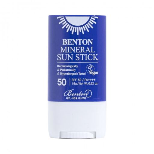 Benton Mineral Sunscreen SPF 50 Stick 15 gr