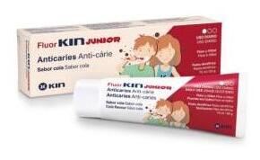 Kin Fluor Junior Toothpaste Cola 6-12 Years 75 ml