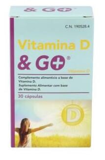 Laboratorios Pharma&Go Vitamin D 30 Capsules