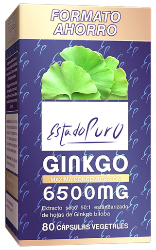 Ginkgo 6500 mg 80 Capsules