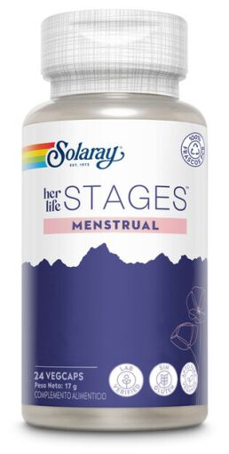 Solaray Menstrual Stages 24 Capsules