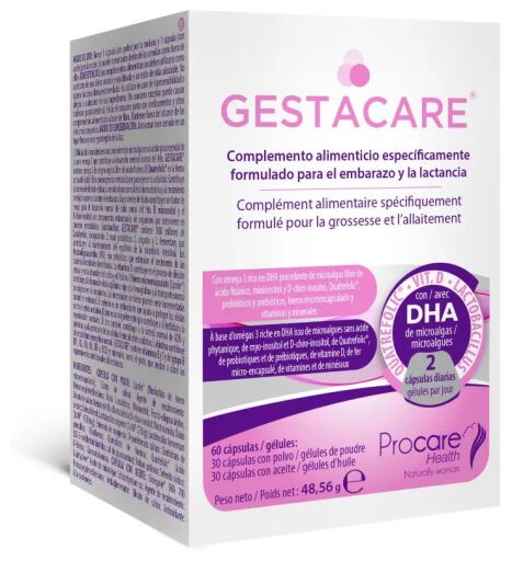 Prodeco Pharma Gestacare 60 Capsules