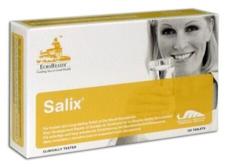 EuroHealth Salix for Dry Mouth 120 Capsules