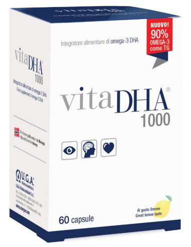 Uga Nutraceuticals Vita Dha 1000 60 Softgels
