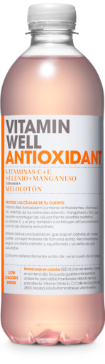 Vitamin Well Antiox-Peach Vitamin Drink 500 ml