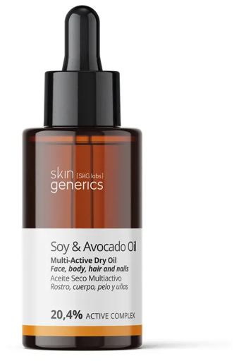 Skin Generics Soy & Avocado Oil Multiactive Dry Oil 20.4% 50 ml