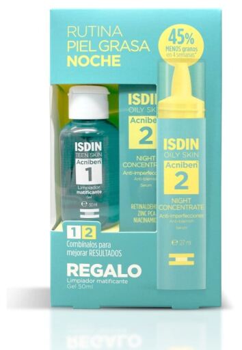 Acniben Concentrated Night Serum Lot of 2 Pieces