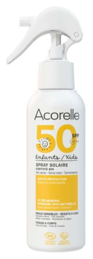 Acorelle Children's Sun Spray Mineral Filter Bio SPF 50 150 ml