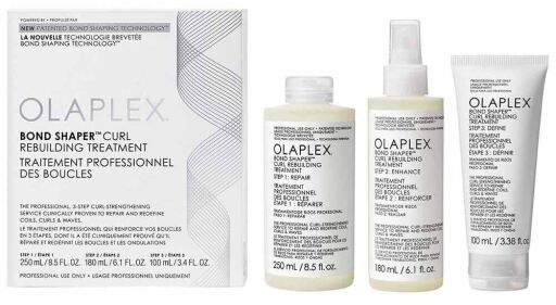 Olaplex Bond Shaper Treatment Set for Curly Hair 3 Pieces