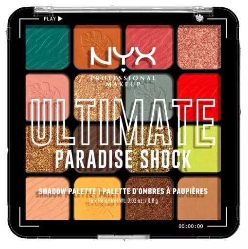 NYX Ultimate Paradise Shock Eyeshadow Palette 0.8g