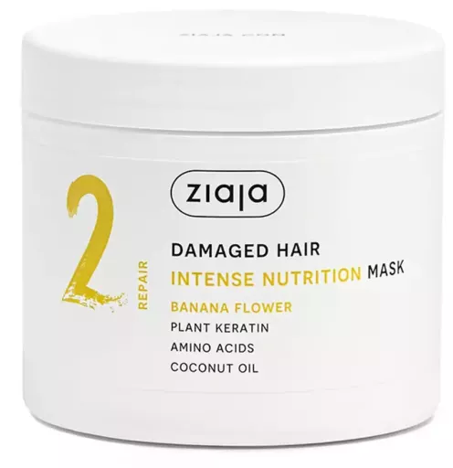 Ziaja Plant Essentials Nourishing Banana Flower Hair Mask 350 ml