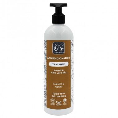 NaturaBIO Cosmetics Aloe and Oat Treatment Conditioner 500 ml
