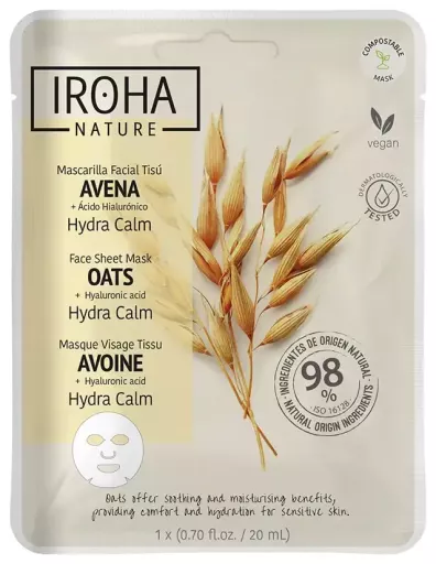 Oatmeal Facial Tissue Mask 1 Unit