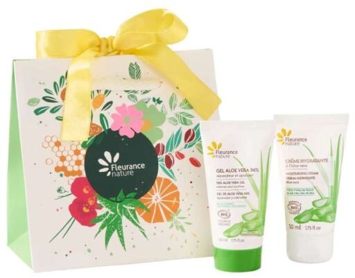 Small Yellow Ribbon Duo Aloe Vera Pouch