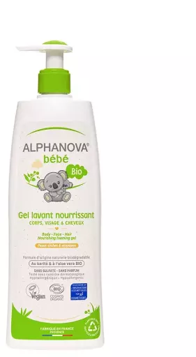 Alphanova Nourishing Baby Cleansing Gel 400 ml