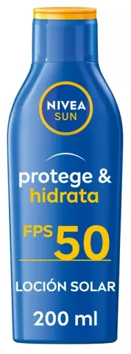 Sun Protects &amp; Hydrates Lotion SPF 50+ 200 ml