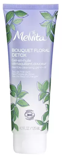 Melvita Floral Bouquet Cleansing Gel in Oil 125 ml