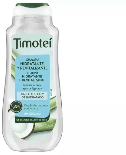 Moisturizing and Revitalizing Shampoo with Coconut Milk and Aloe Vera 300 ml
